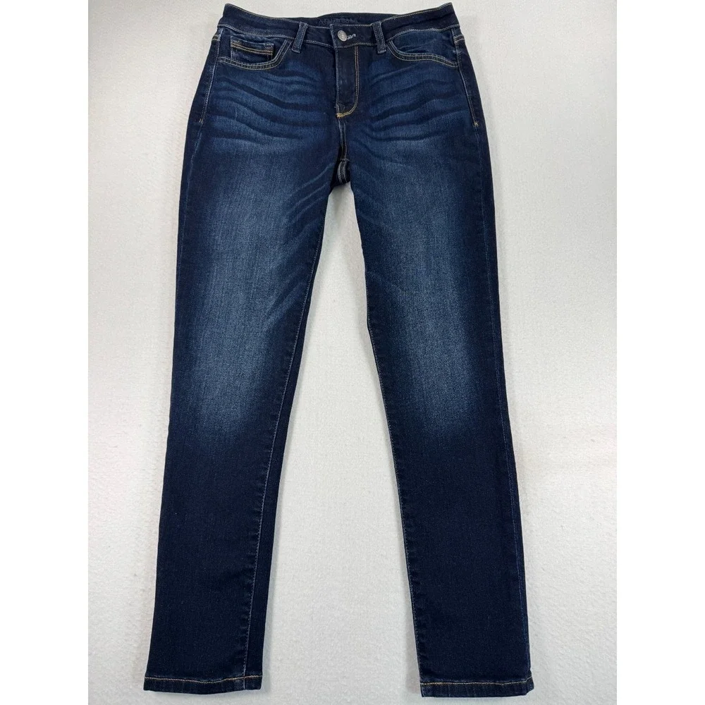 Arizona Jean Co. Women's Size‎ 9 Skinny Blue Jeans Stretch Denim Mid Rise